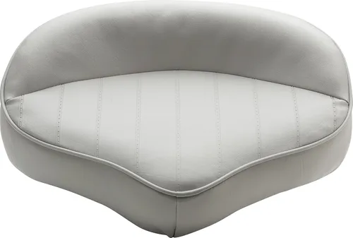 Miniatura 2 de Attwood 98505GY Asiento de fundición, exterior de vinilo de grado marino, asiento universal, 15 pulgadas de ancho x 11 pulgadas de profundidad x 6