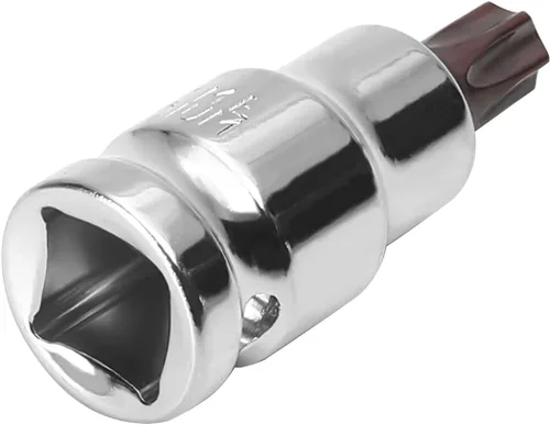 Miniatura 4 de Utoolmart 1/2-Inch Drive x T50 Torx Bit Socket S2 Acero 55mm/2.17" Longitud Auto Reparación Herramienta Listo Impacto 2 Pcs