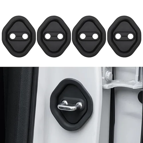 TOMALL 4 pestillos de silicona para puerta de automóvil compatibles con Honda Accord Civic CR-V XR-V HR-V UR-V Odyssey Crosstour Pilot Vezel de