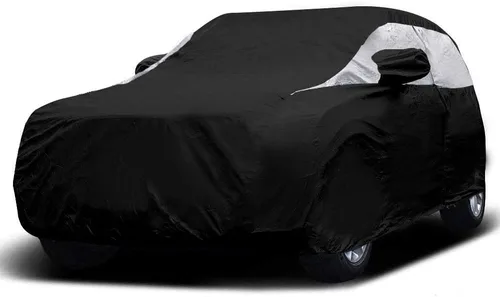 Miniatura 17 de Titan Premium - Funda de coche PEVA multicapa para sedanes compactos de 176 a 185 pulgadas. Impermeable, protección UV, forro protector