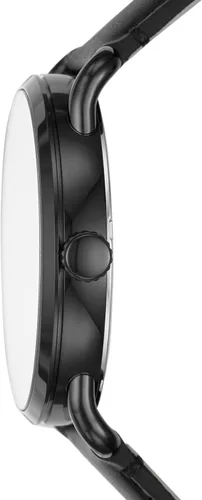 Miniatura 2 de Fossil Copeland - Reloj de cuarzo de acero inoxidable con correa de piel para hombre.