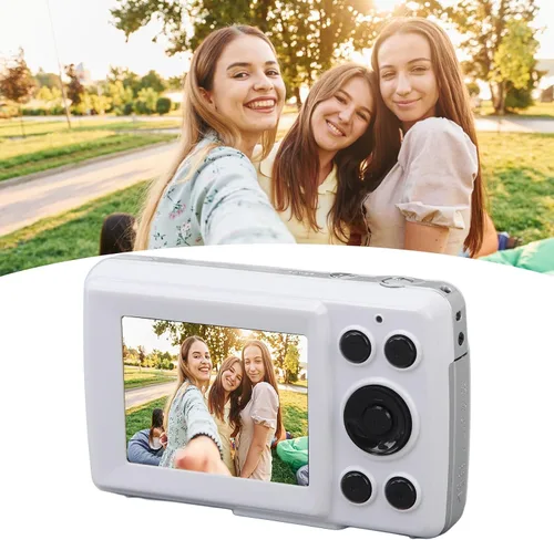 Miniatura 6 de Cámara digital FHD 1080P para niños, 2.4 16MP 16X Zoom digital con enfoque automático, cámara para niños, mini cámaras para selfie para niños