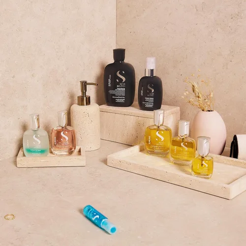 Miniatura 10 de ALFAPARF MILANO Semi di Lino Cristalli Liquidi Hair Oil with Heat Protection - Superior Smoothing and Finishing Hair Serum - Anti Frizz - Brilliant