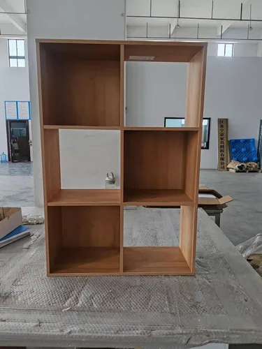 Miniatura 11 de Organizador de almacenamiento con panel trasero cerrado, estantes de madera de 13.5 pulgadas para cubículos, resistente, estantería para sala