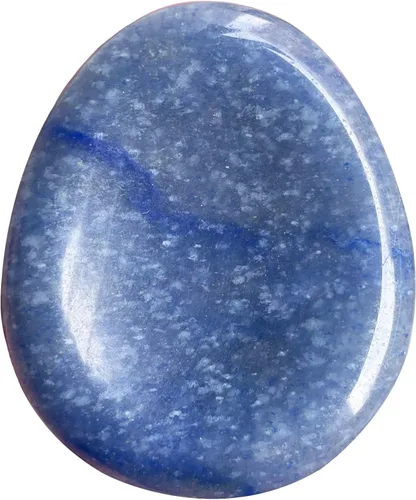 Miniatura 7 de Fekuar Piedra de cristal de jaspe kambaba natural, piedra de preocupación para el pulgar, tallada a mano, piedras de bolsillo de lágrima de cristal