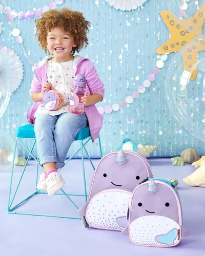 Miniatura 130 de Skip Hop - Mochila para preescolar, colección Zoo, para niños pequeños de 3 a 4 años, diseño de llama