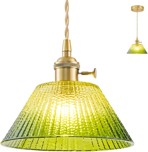 Miniatura 30 de Paquete de 2 luces colgantes para isla de cocina, lámparas colgantes ajustables de cristal, luces colgantes negras mate, isla de cocina, iluminación