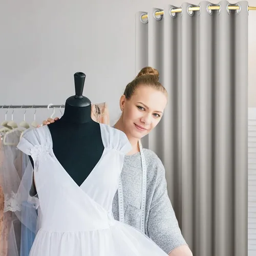 Miniatura 3 de TEENKON Tocador de tienda de ropa, 39 en vestidor utilizado en el centro comercial, boutique y oficina, vestuario montado en la pared de esquina