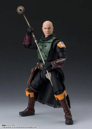 Miniatura 5 de S.H. Figuarts Boba Fett (Star Wars: El libro de Boba Fett) Aprox. 6.1 pulgadas (6.102 in), AVS, PVC y tela, figura de acción prepintada