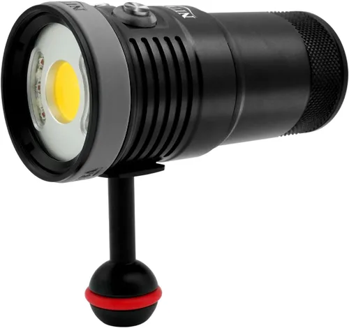 Nitescuba NSS60 Buceo Luz Subacuática Video Luz 6000 Lumen Linterna Impermeable para 100m/330ft CRI=90 Fotografía Subacuática, que se conecta a
