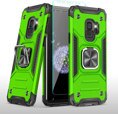Miniatura 53 de YmhxcY Funda para Galaxy Note 8, funda para Galaxy Note 8 con protector de pantalla curvado 3D, fundas de grado armadura con soporte giratorio