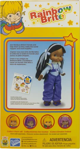 Miniatura 6 de The Loyal Subjects Muñeca de 12 pulgadas de Rainbow Brite Indigo