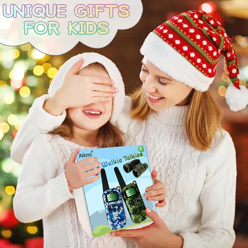 Miniatura 6 de Walkie Talkies para niños, juguetes, regalos para niños, radio de 2 vías de largo alcance para niños de 5 años en adelante, ideal para acampar