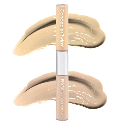 Physicians Formula Corrector de Crema de Doble Punta, Stick Amarillo/Claro, Neutraliza, Ojeras, Cicatrices, Manchas, Ojos