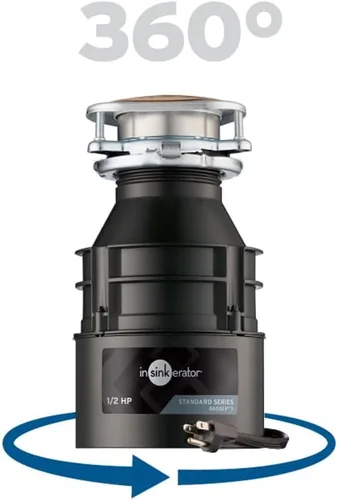 Miniatura 7 de Basurero InSinkErator con cable de alimentación, 1/2 hp.
