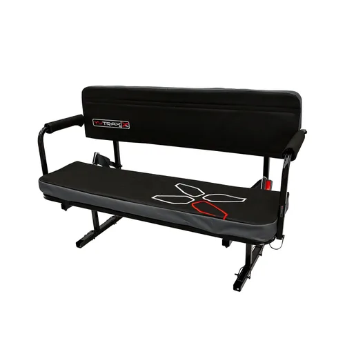 YUTRAX® Asiento de salto UTV, accesorio UTV, aumento de la capacidad del asiento, marco de acero resistente, asiento y respaldo acolchados, asiento