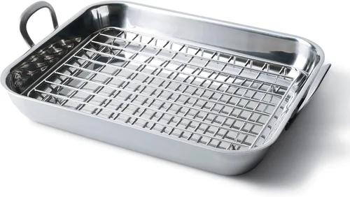 Miniatura 5 de GreenPan X Food 52 Five-Two Essentials, sartén antiadherente de cerámica saludable de tres capas de acero inoxidable de 10 pulgadas con protector