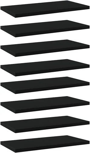 Miniatura 15 de Tableros de estantería 8 piezas, tablones de repuesto para estantería, estante de madera, estante de melamina, madera sin terminar, para renovar