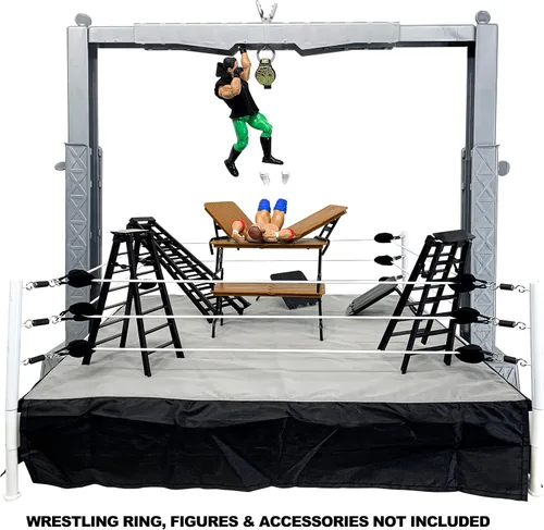 Miniatura 3 de Grab The Gear - Juego ajustable para figuras de acción de lucha libre