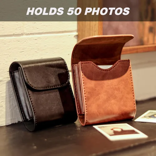 Miniatura 6 de Álbum de fotos cuadrado para cámara instantánea Fujifilm Instax Square SQ1 SQ40 SQ20 SQ10 SQ6 SP-3 película instantánea de 2.9 x 3.4 pulgadas, bolsa