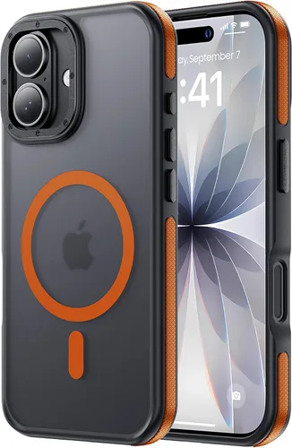 Miniatura 29 de Tigowos Magnetic Guardian - Funda diseñada para iPhone 11 Pro [probada en caídas de grado de 10 pies y compatible con MagSafe] Funda delgada Negro