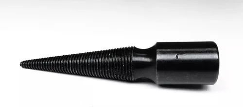 Miniatura 6 de Husillo de 3/8 pulgadas Orificio de eje para torno Baldor Motor Husillo de 3-1/2 pulgadas de largo Agarre de fricción a mano izquierda con rosca