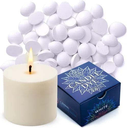 Miniatura 24 de Tinte amarillo brillante de 2 onzas para fabricación de velas de soja, tintes de cera de velas altamente concentrados, chips de tinte