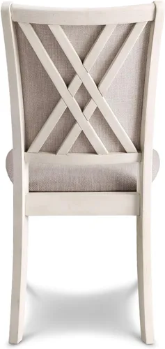 Miniatura 11 de New Classic Furniture Amy - Juego de mesa de comedor de 5 piezas, color beige y marrón