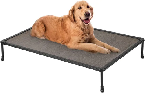 Miniatura 12 de Veehoo Cama Elevada para Perros a Prueba de Masticación - Catre Elevado Refrescante para Mascotas, Malla Transpirable, Lavable y Antideslizante