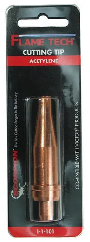 Miniatura 2 de FlameTech 0-1-101 Punta de corte, acetileno, resistente, tamaño 0