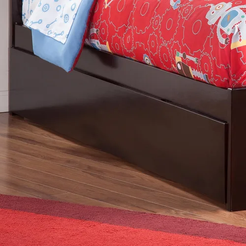 Miniatura 3 de AFI Cama nido Urban de tamaño matrimonial en espresso