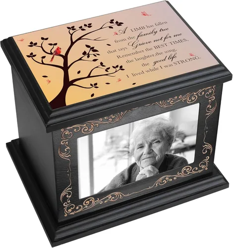 Urnas de cremación para cenizas humanas de adultos hombres o mujeres, urnas funerarias conmemorativas para cenizas con marco de fotos, caja de urnas