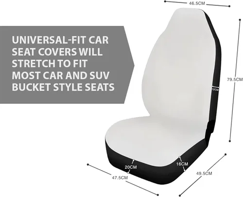 Miniatura 2 de Forchrinse Bee - Juego de fundas para asiento delantero y trasero con funda para palanca de cambios de freno de mano, funda para reposacabezas