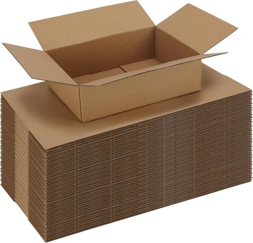Miniatura 9 de CRUGLA Paquete de 40 cajas de envío de 8 x 6 x 4, cajas de cartón para pequeñas empresas, caja de correo corrugada a granel para embalaje