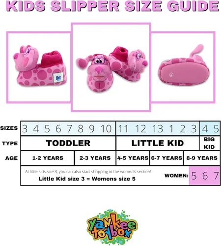 Miniatura 2 de Nickelodeon Blue's Clues & You - Pantuflas de felpa 3D para niños pequeños