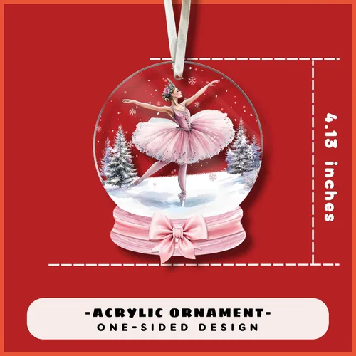 Miniatura 2 de MAPDTWO Adorno de Bailarina - Adornos de Bailarina para Árbol de Navidad - Adorno de Baile - Regalos de Ballet para Niñas, Niños - Regalos