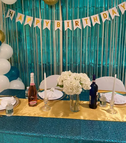 Miniatura 7 de Paquete de 10 caminos de mesa de satén rosa claro de 12 x 108 pulgadas - WENSINL camino de mesa rosa claro para fiesta, boda, cumpleaños, banquete