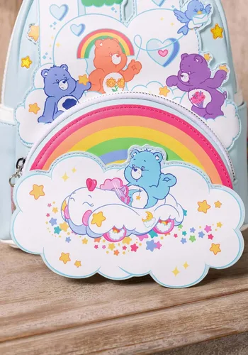 Miniatura 8 de Loungefly Care Bears Care-A-Lot Castle - Mini mochila, Multi, Care Bears Care-a-lot Castle Mini mochila