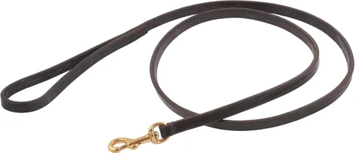 Miniatura 13 de Alvalley Correa para perro a presión – Correa de cuero hecha a mano – Suave de sostener – Herrajes de latón macizo – Fácil de usar – Adecuado