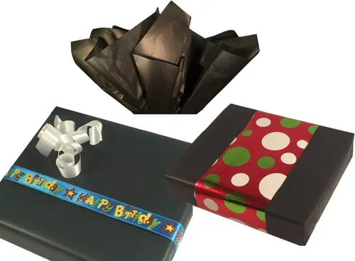 Miniatura 30 de Ocean Tides 300 hojas (14 x 20 pulgadas) de papel de regalo de Navidad, papel de seda de regalo a granel para manualidades, cumpleaños y días