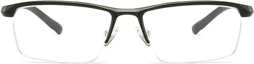 Miniatura 3 de Gafas de lectura bifocales fotocrómicas de transición para hombres, de aluminio, magnesio, cuadradas, protección UV, lectores, 0~+4.00