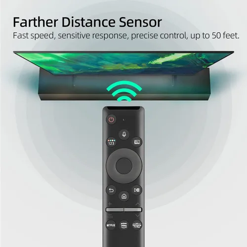 Miniatura 5 de Mando a distancia de voz de repuesto para mando a distancia inteligente Samsung Smart TV, para Samsung LED QLED 4K 8K Crystal UHD HDR Smart TV