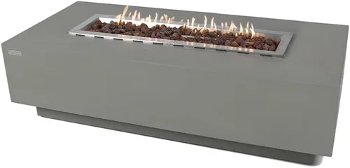 Miniatura 13 de Elementi Granville Paquete de Hoguera para Exteriores - Juego de Fogata Exterior Incluye Mesa de Hoguera de Concreto a Propano de 60", Pantalla