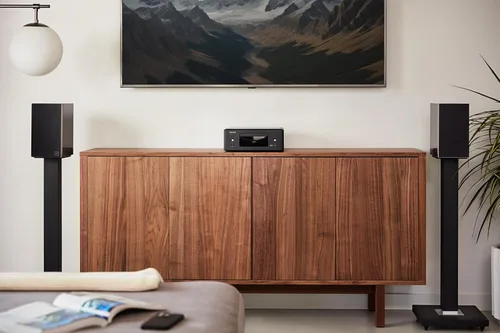 Miniatura 9 de Denon RCD-N12 Reproductor de CD Bluetooth con sintonizador de radio AM/FM integrado y Wi-Fi, reproductores de CD para sistema estéreo doméstico