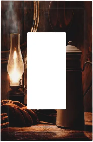 Miniatura 50 de Cubierta de Interruptor de Luz de 1 Gang con Flores Silvestres Bohemias, Hierbas, Floral, Decorativa, Planta Botánica, Naturaleza, Acuarela, Placa