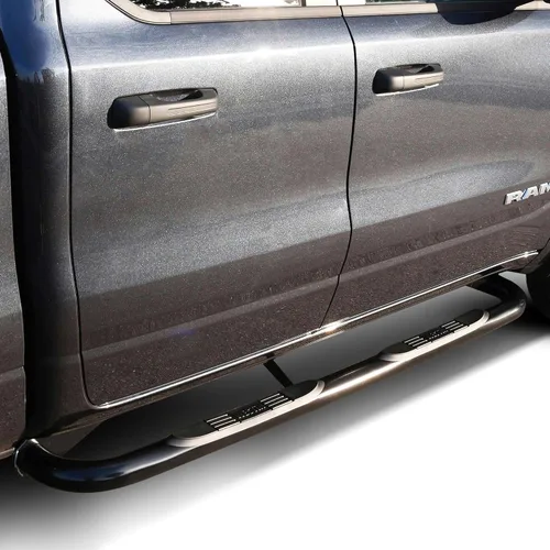 Miniatura 5 de Westin 23-4085 E-Series 3 Nerf Step Bars se adapta a Ram 1500 Crew Cab 2019-2023 (Excl. Ram 1500 Classic), color negro, 1 par