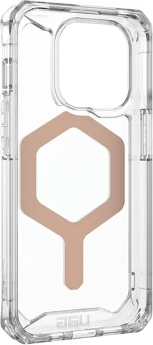 Miniatura 8 de URBAN ARMOR GEAR UAG - Funda compatible con iPhone 15 Pro de 6.1 pulgadas, imán integrado Plyo hielo/oro rosa compatible con carga MagSafe
