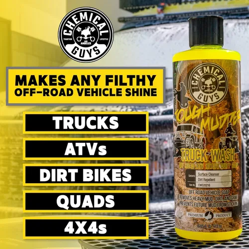 Miniatura 5 de Chemical Guys Tough Mudder - Jabón espumoso resistente para lavado de autos, jabón para cañones de espuma, pistolas de espuma o cubetas - Seguro