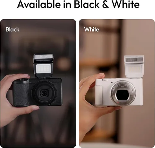Miniatura 9 de ULANZI SL03 - Flash Speedlite Mini para Cámara con Luz de Vídeo para Principiantes Básico, GN8 6500K, Ángulo Ajustable de 90°, Compatible con DSLR
