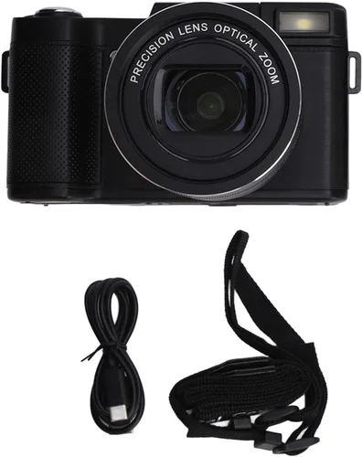 Miniatura 6 de Cámara digital 4K para fotografía, enfoque automático de 48 megapíxeles, cámara de vlogging con pantalla abatible de 3 pulgadas, zoom 5X 8X, cámara